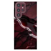 Silikonski prozorni ovitek za Samsung Galaxy S22 Ultra 5G - Cherry stone