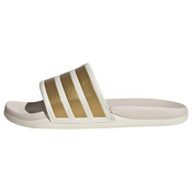 ADIDAS SPORTSWEAR Nizki natikači Adilette Comfort 2.0 zlata/bela