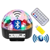 Disco light Bluetooth USB žoga daljinski upravljalnik