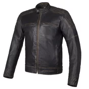 Motociklisticka jakna Street Racer Tribe Retro smeda