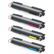 toner HP CE310A, CE311A, CE312A, CE313A (126A), štiri pakete, multipack, alternativni