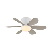 Globo 03625SA-LED Prigušivi stropni ventilator DELORES LED/5W/230V 2700-6500K bež + daljinski upravljac