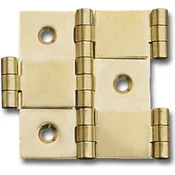 Šarnir mizni 60 x 30 mm medenina polirana