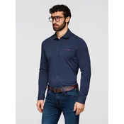 Moška Ombre REGULAR FIT srajca z žepom - siva