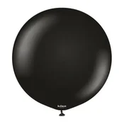 Črni lateks baloni, črni 60 cm, 2 kosa.