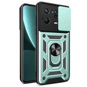 GS Oklepni ovitek za Xiaomi 13 Pro, CamShield Slide, zelen