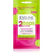 EVELINE - 2 STEPS TO BEAUTY Moisturizing and illuminating treatment 2X4ml