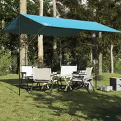 Vidaxl vidaXL Kamperska ponjava, modra, 400 x 294 cm, vodoodporna