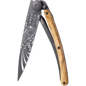 Džepni nožic Deejo Olive Wood - Samurai, 37 g