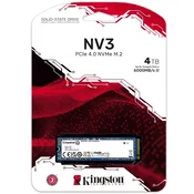 Kingston NV3 NVMe 4000GB,R6000/W5000, M.2 2280, SNV3S/4000G