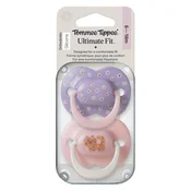 Tommee Tippee tolažilna duda - silikon , 0-18m, Ž, 2/1