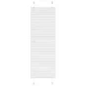 Plisirana roleta bijela 40x100 cm širina tkanine 39,4 cm
