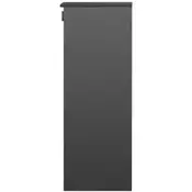 VEVOR Škatla za dostavo paketov 411x401x1118 cm Črna
