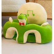 Plišana foteljica za bebe Little Crocodile - zelena ( KLK2706-LCZ )