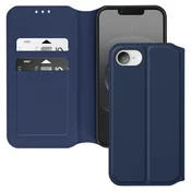AVIZAR Classic torbica za iPhone 17e s predalom in stojalom, Modra, (5000275027)