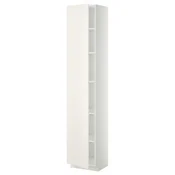 METOD Visoki element s policama, bela/Veddinge bela, 40x37x200 cm