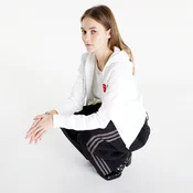 Mikina Comme des Garçons PLAY Double Heart Zip Hoodie White L