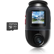 70mai X800 4K Cerna + 70mai SD 128GB kartica
