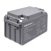 Qoltec Akumulator AGM 12V | 65Ah | max 780A