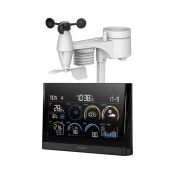 Sencor - Profesionalna meteorološka stanica s LCD zaslonom i budilicom 5V/3xAAA + 3xAA