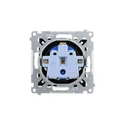 shumee Simon 54 Podatkovna vtičnica z avtorizacijskim ključem (modul) 16A 250V vijačni priključki črne mat barve DGD1.01/49