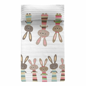 Pamucni djecji prekrivac 260x180 cm Rabbit family - Moshi Moshi