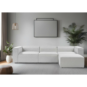 ATELIER DEL SOFA Ugaona garnitura Fora Grey