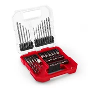 EINHELL - L-Case 40 kom Set imp.bit, burgija+ S2-E6.3-1/4, burgije + nas.kljuc - (49109053)
