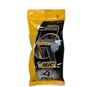 Bic 4-blade flex razor, 4 pieces