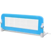 Vidaxl Posteljno varovalo za otroke 102 x 42 cm modro