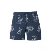 Abercrombie & Fitch Kratke kopalne hlače  marine / bela