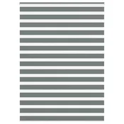 Zebra zavjesa tamno siva 155x230 cm Širina tkanine 150,9 cm Poliester