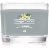 YANKEE CANDLE sveča Smoked Vanilla & Cashmere 37g