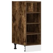 Vidaxl Spodnja omarica “Riga” dimljen hrast 30x44,5x81,5cm
