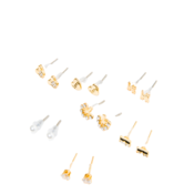 Gold earrings Yups dbi0440. R06