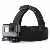 Tech-protect GA100 naglavni nosilec za športne kamere GoPro / DJI, črna