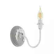 Eglo 33005 - Zidna lampa 1xE14/40W/230V bela/siva