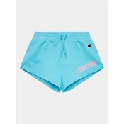 Champion Kratke hlače iz tkanine 404657 Svetlo modra Regular Fit