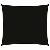 Vidaxl Senčno jadro oksford blago pravokotno 2,5x3 m črno