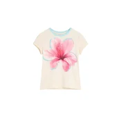 Desigual Majica azur / roza / svetlo roza / bela