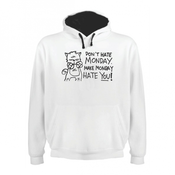 Hoodie Dont hate monday