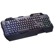 CONNECT XL Tastatura CXL-GK550, multimedijalna sa pozadinskim osvjetljenjem, crna