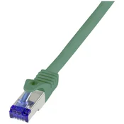 LOGILINK LogiLink C6A105S RJ45 CAT 6a S/FTP 15.00 m zelena 1 kos, (20416306)