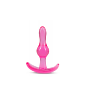 B Yours Curvy Plug Pink - analni plug, TPE, 8,9 cm