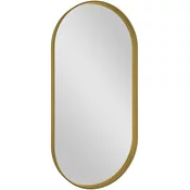 AVONA ovalno ogledalo v okvirju 50x100cm, zlata mat barva - 50x100x4 cm - Sapho - AVONA - 24 - Aluminij - Ovalni/elipsasti - 500 - 1000 - Framed mirrors - 14