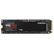 Samsung 990 Pro 1TB NVMe PCIe 4.0 M.2 SSD, R/W: 7450/6900 MB/s (MZ-V9P1T0BW)