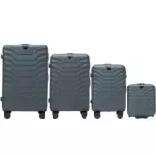 Wings set od četiri kofera od ABS materijala veličine L M S XXS tamnozeleni