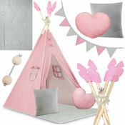 ACTIVESHOP Otroški šotor tipi NK-406 Nukido - roza