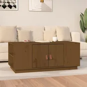 Stolic za kavu boja meda 100 x 50 x 41 cm od masivne borovine