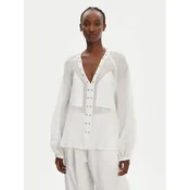 PINKO Bluza Darren 105281 A2M7 Bela Regular Fit